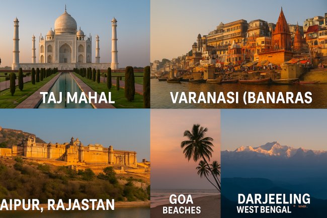India's Top 5 Iconic Destinations: Complete Travel Guide with Food, Hotels & Transport Tips